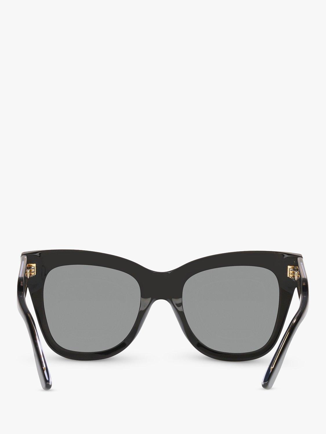 Product image 7 of 11, which shows Gucci GG1082S Women's Cat's Eye Sunglasses, Black/Grey