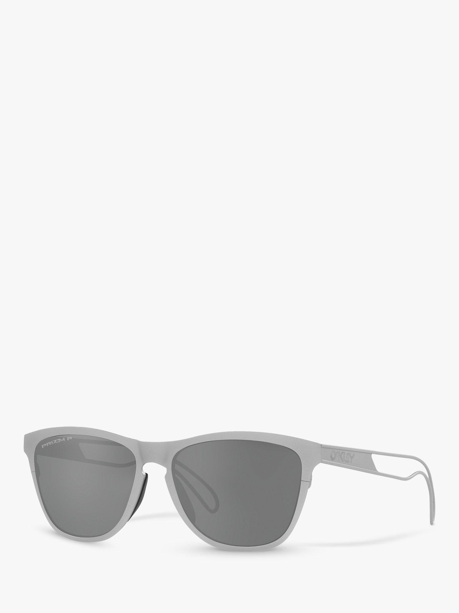 Oakley OO60446 Men's Frogskins Sunglasses, Raw Titanium