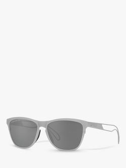 Oakley OO60446 Men's Frogskins Sunglasses, Raw Titanium, Raw Titanium