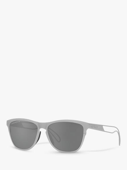 Oakley OO60446 Men's Frogskins Sunglasses, Raw Titanium, Raw Titanium