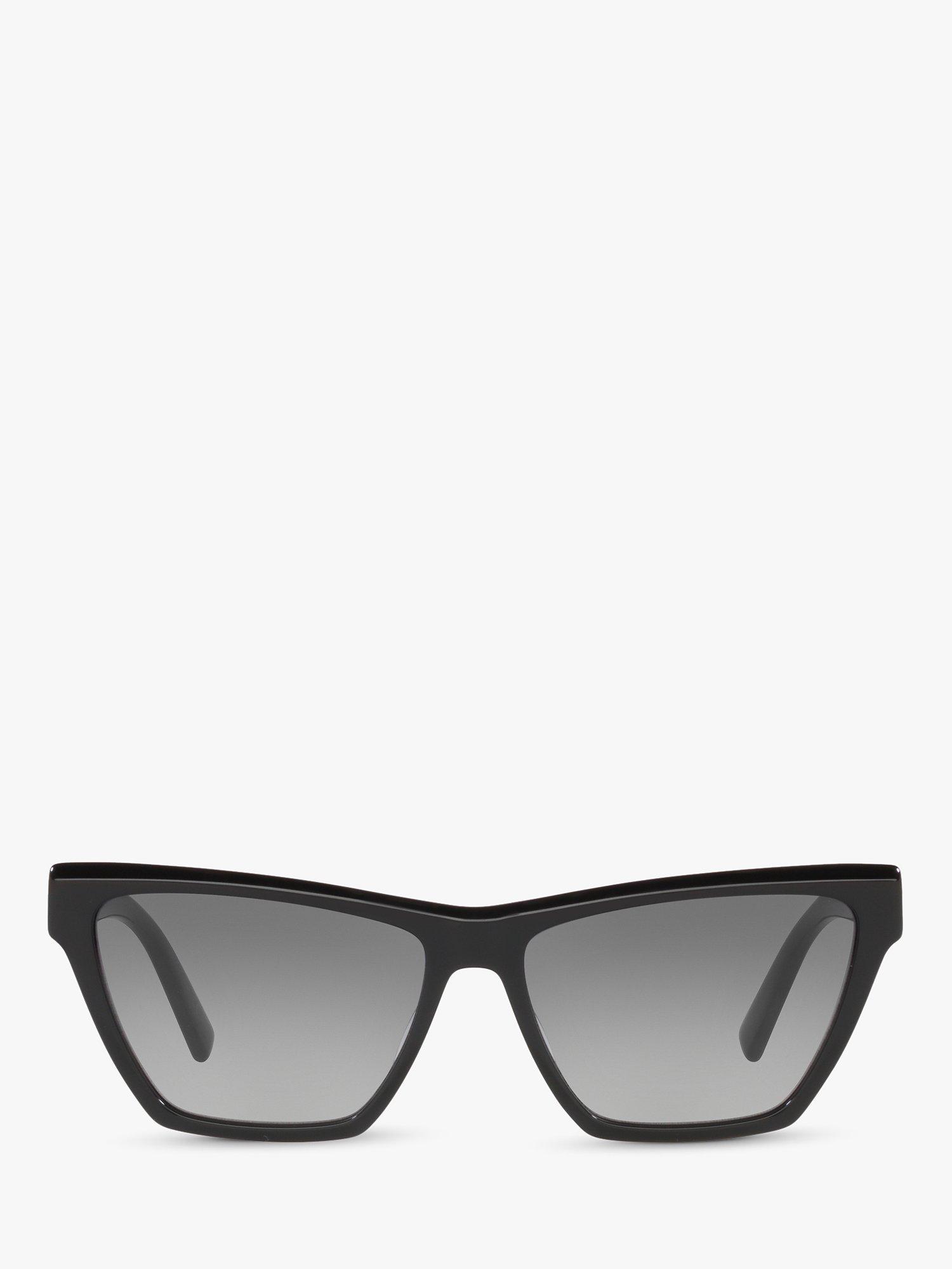 Product image 3 of 11, which shows Yves Saint Laurent SL M103 Women's Cat's Eye Sunglasses, Black/Grey Gradient