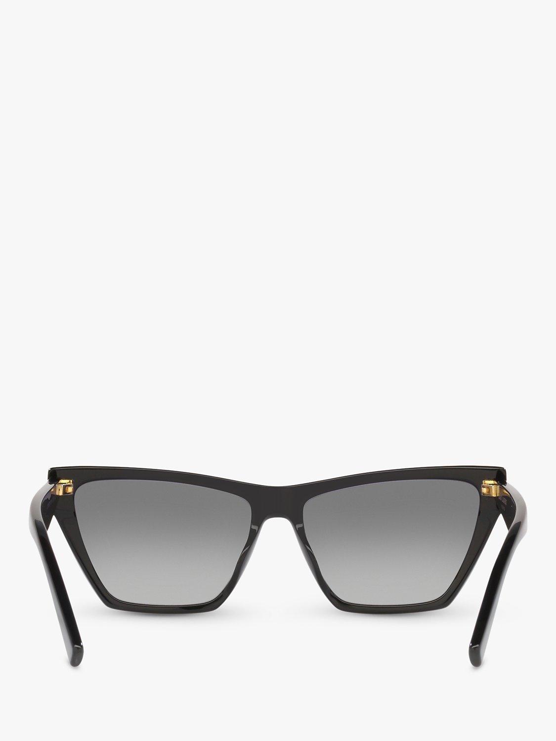 Product image 7 of 11, which shows Yves Saint Laurent SL M103 Women's Cat's Eye Sunglasses, Black/Grey Gradient