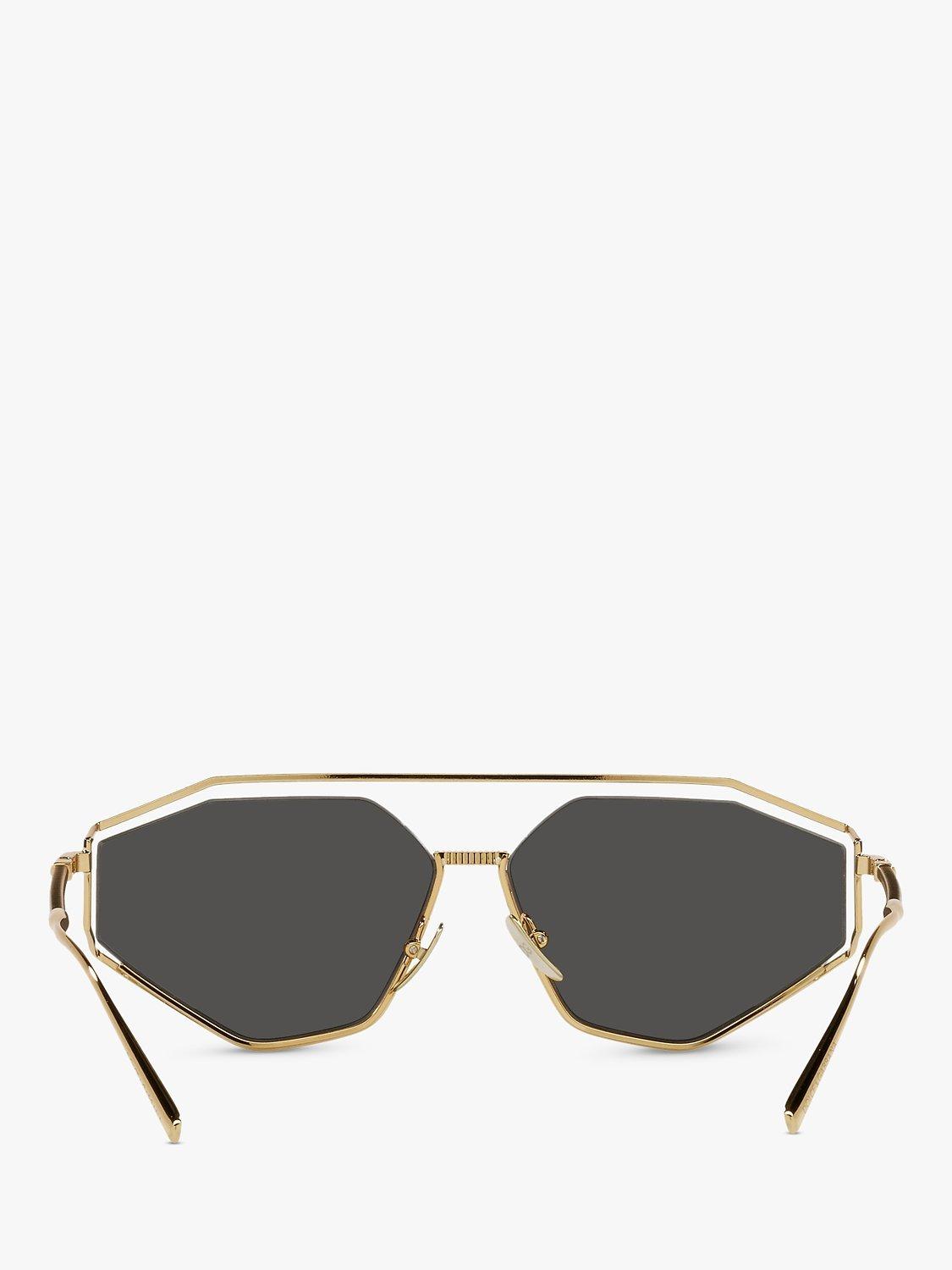 Product image 7 of 11, which shows Dolce & Gabbana DG2265 Men's Irregular Sunglasses, Gold/Black