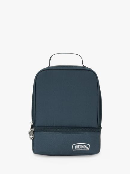 Thermos Eco Cool Dual Lunch Kit Cooler Bag, Blue, Blue