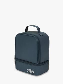 Thermos Eco Cool Dual Lunch Kit Cooler Bag, Blue - view 2, Blue