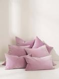 Truly Velvet Square Cushion, Lavender