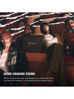 Marshall Woburn III Bluetooth Speaker, Black - view 2, Black