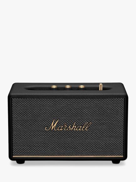 Marshall Acton III Bluetooth Speaker, Black, Black