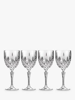 Waterford Crystal Marquis Markham Wine Glass Goblet, Set of 4, 385ml, Clear, Clear