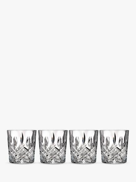 Waterford Crystal Marquis Markham Double Old Fashioned Glass Tumbler, Set of 4, 310ml, Clear, Clear