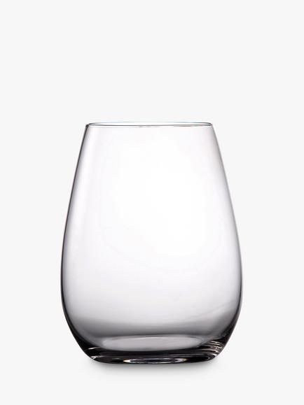 Waterford Crystal Marquis Moments Stemless Red Wine Glass, Set of 4, 550ml, Clear - view 2, Clear