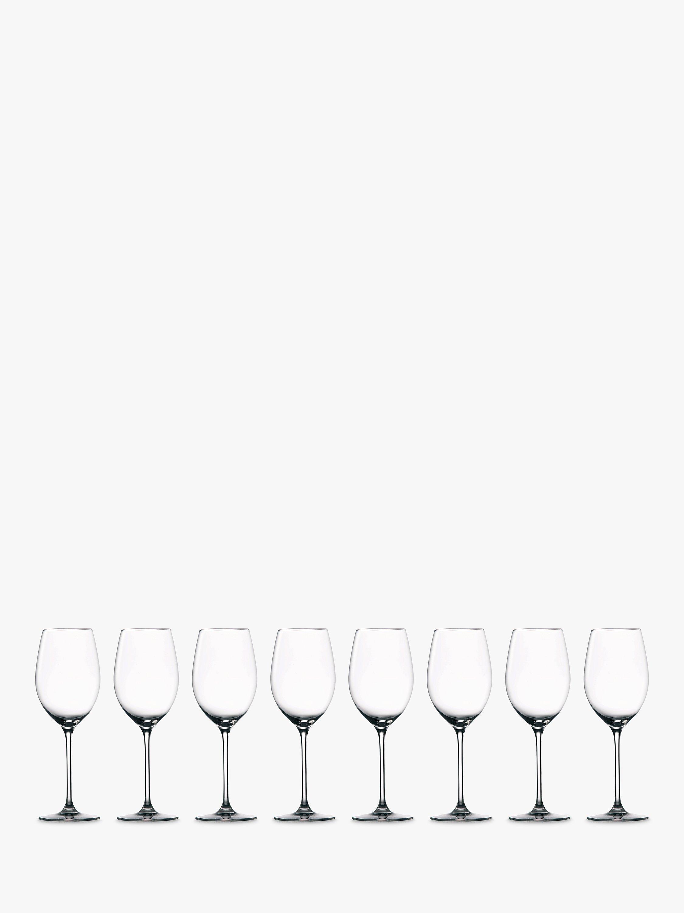 Waterford Crystal Marquis Moments White Wine Glass, Set of 8, 380ml, Clear