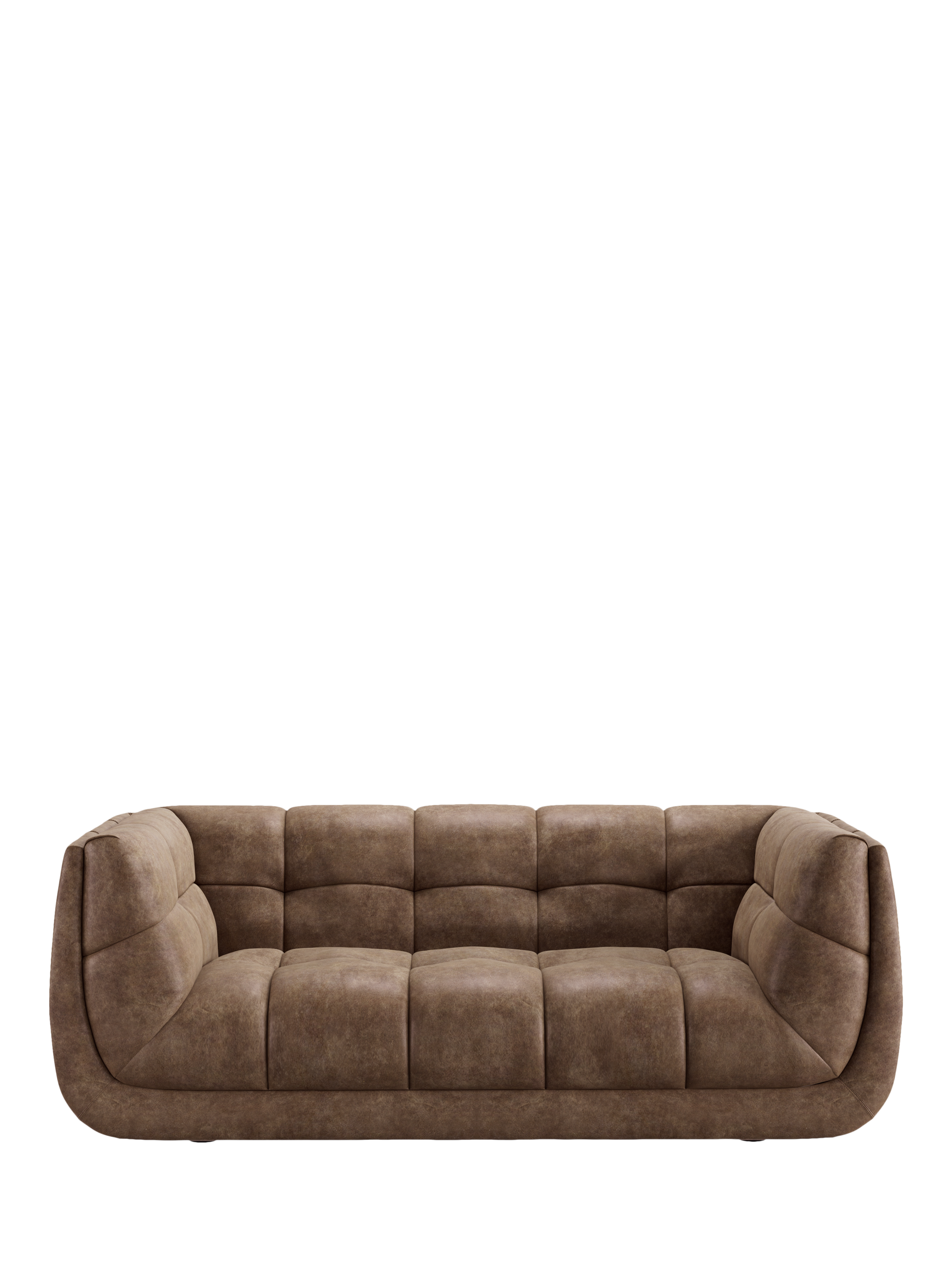 Leo Range, At The Helm Leo Large 2 Seater Leather Sofa, Dragonstone Leather