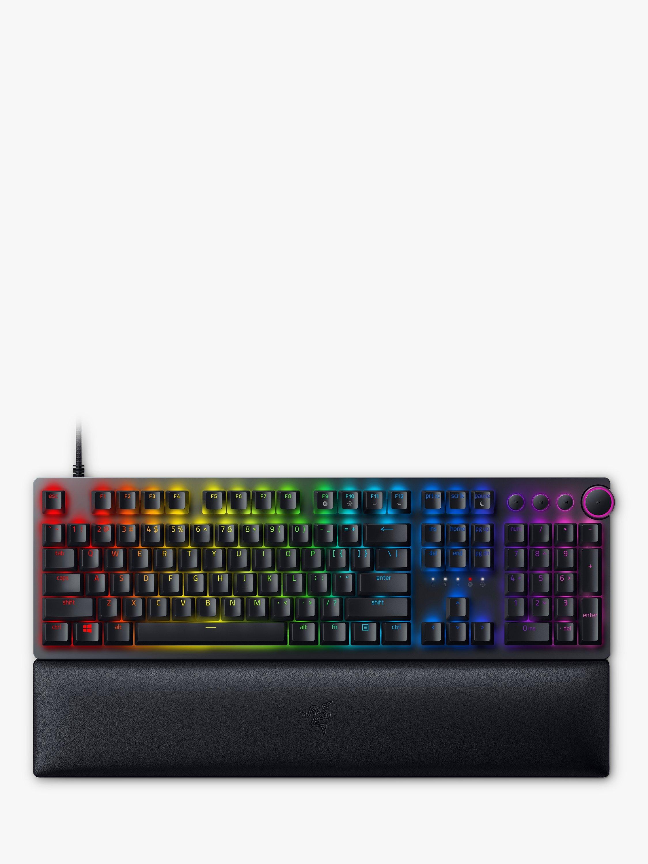 Razer Huntsman V2 Wired RGB Mechanical Gaming Keyboard, £199.99