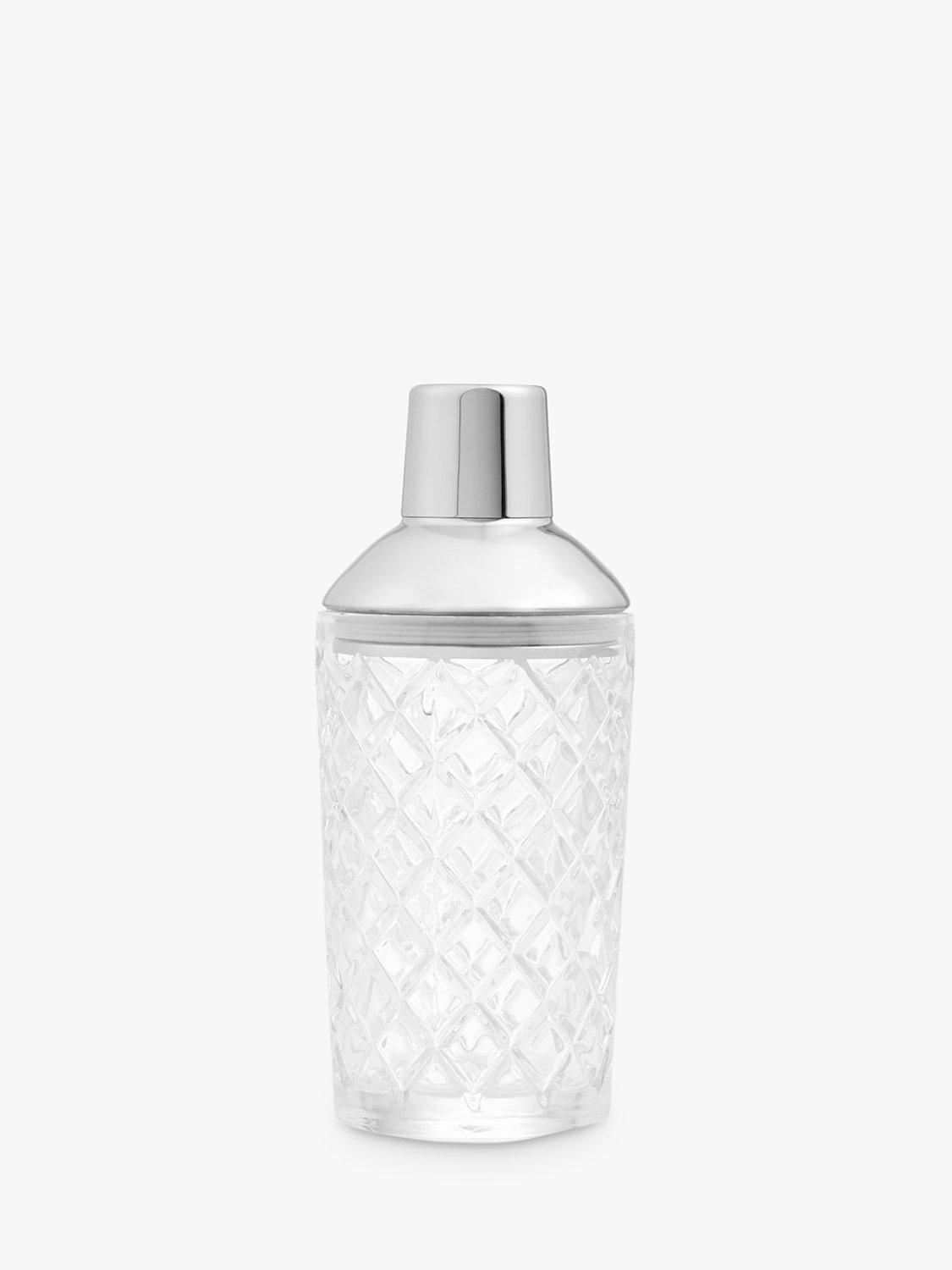 Uberstar Cobbler Glass Cocktail Shaker, 600ml, Clear