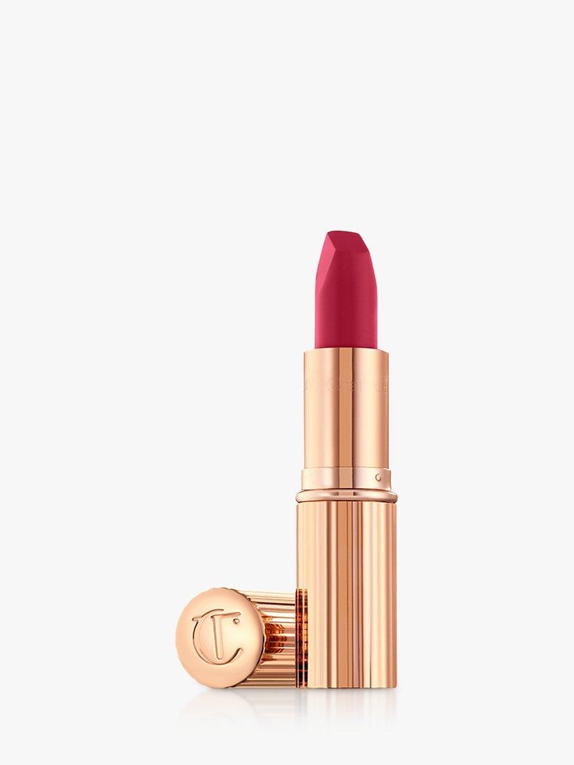 Product image 1 of 6, which shows Charlotte Tilbury Matte Revolution Lipstick, The Queen