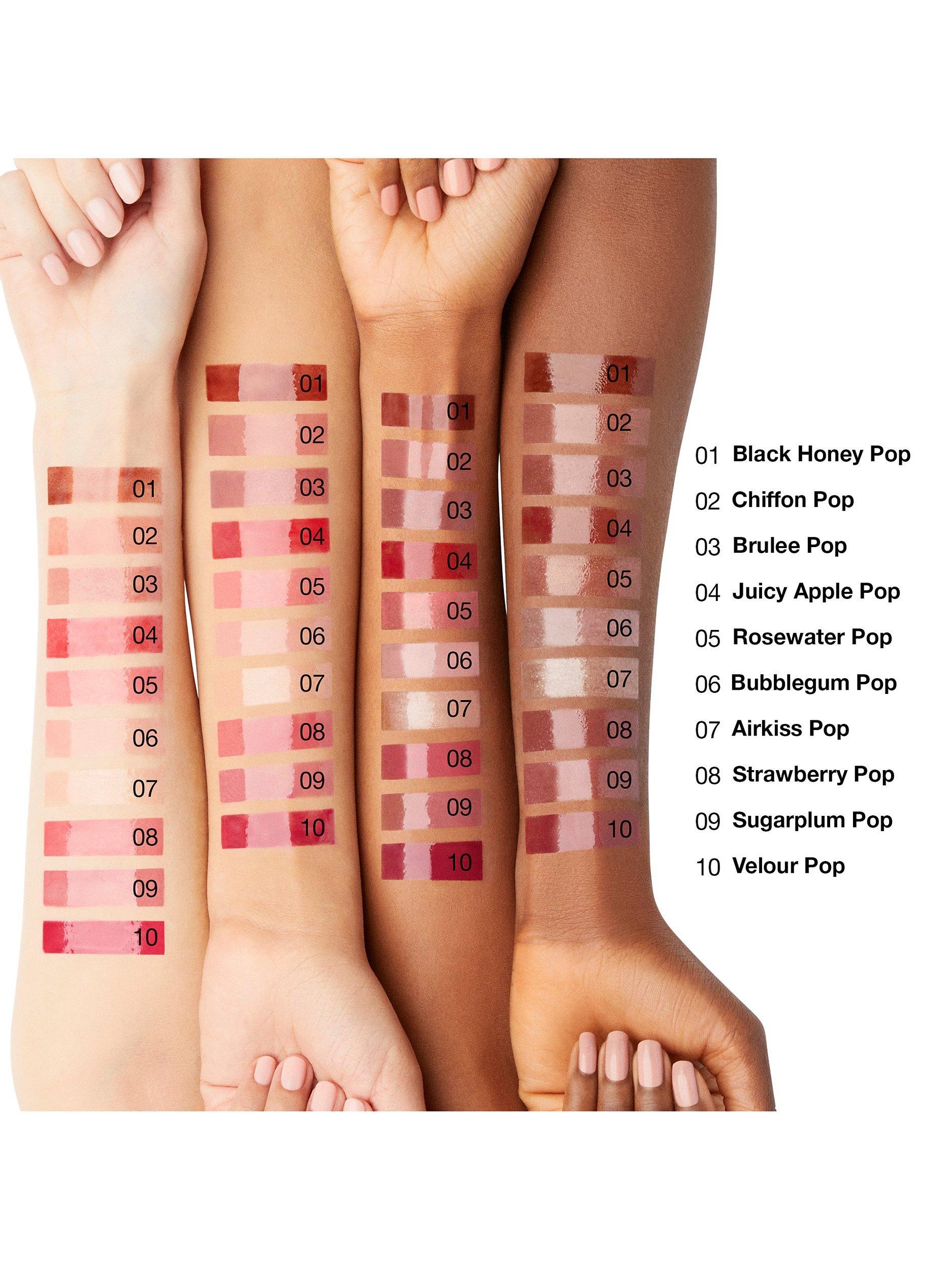 Product image 4 of 7, which shows Clinique Pop Plush Creamy Lip Gloss, Brulee Pop