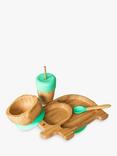 eco rascals Baby Elephant Plate, Suction Bowl & Cup Dinner Set