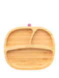 eco rascals Toddler Suction Plate, Pink