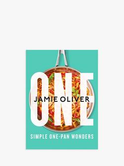 Jamie Oliver 'ONE' Simple One-Pan Wonders Cookbook, Blue