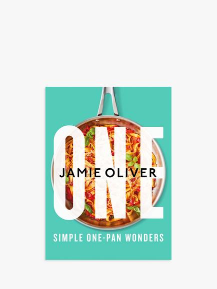 Jamie Oliver 'ONE' Simple One-Pan Wonders Cookbook, Blue