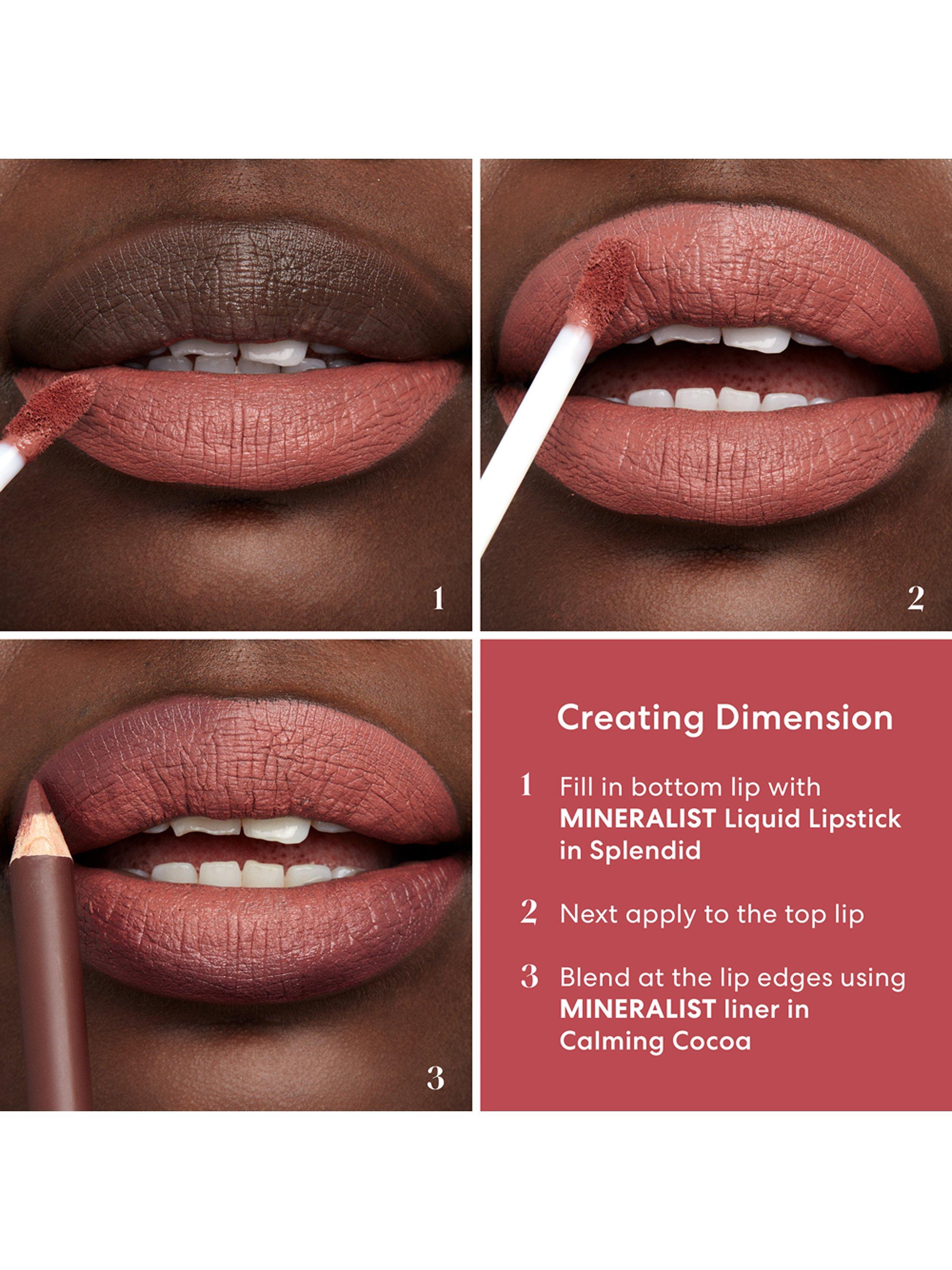 Product image 10 of 10, which shows bareMinerals MINERALIST Lip Liner, Mindful Mulberry