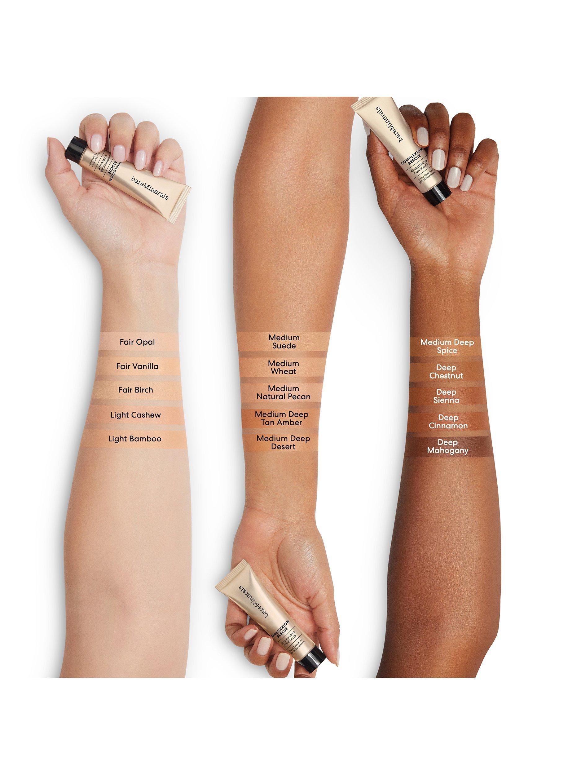 Product image 5 of 8, which shows bareMinerals COMPLEXION RESCUE Brightening Under Eye Concealer SPF 25, Deep Sienna