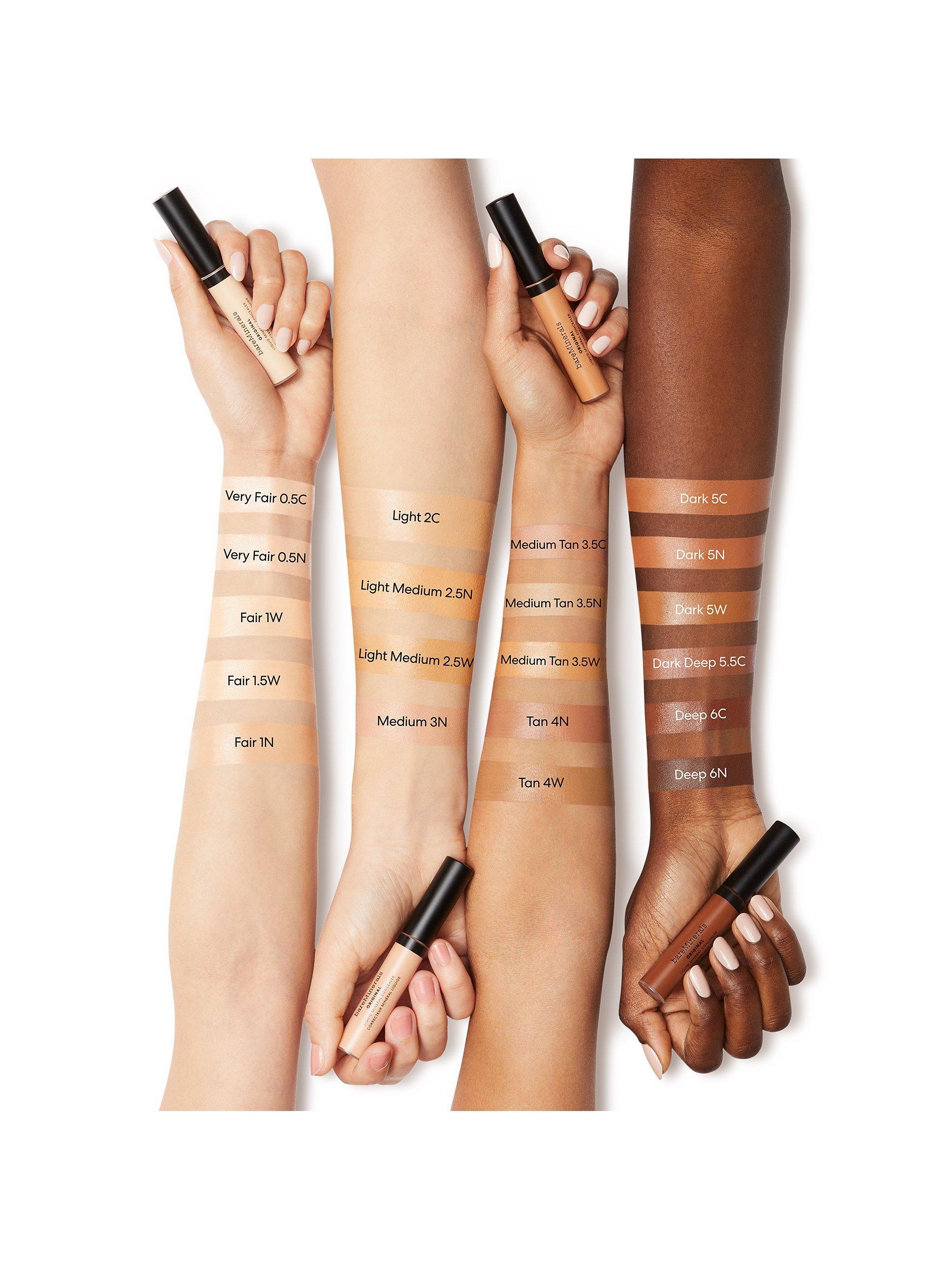 Product image 5 of 7, which shows bareMinerals ORIGINAL Mineral Liquid Concealer, Tan 4N