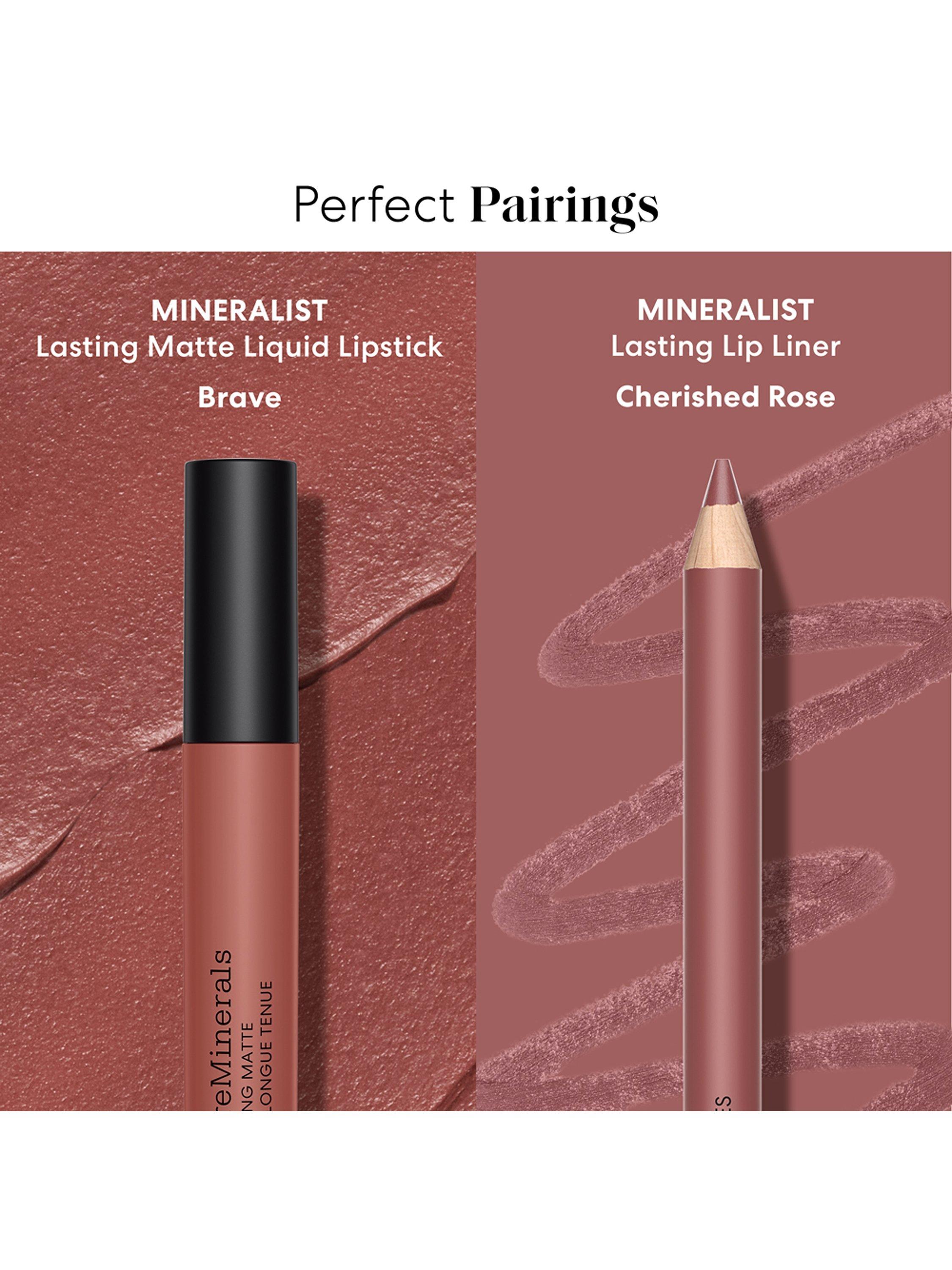 Product image 8 of 9, which shows bareMinerals MINERALIST Lip Liner, Cherished Rose