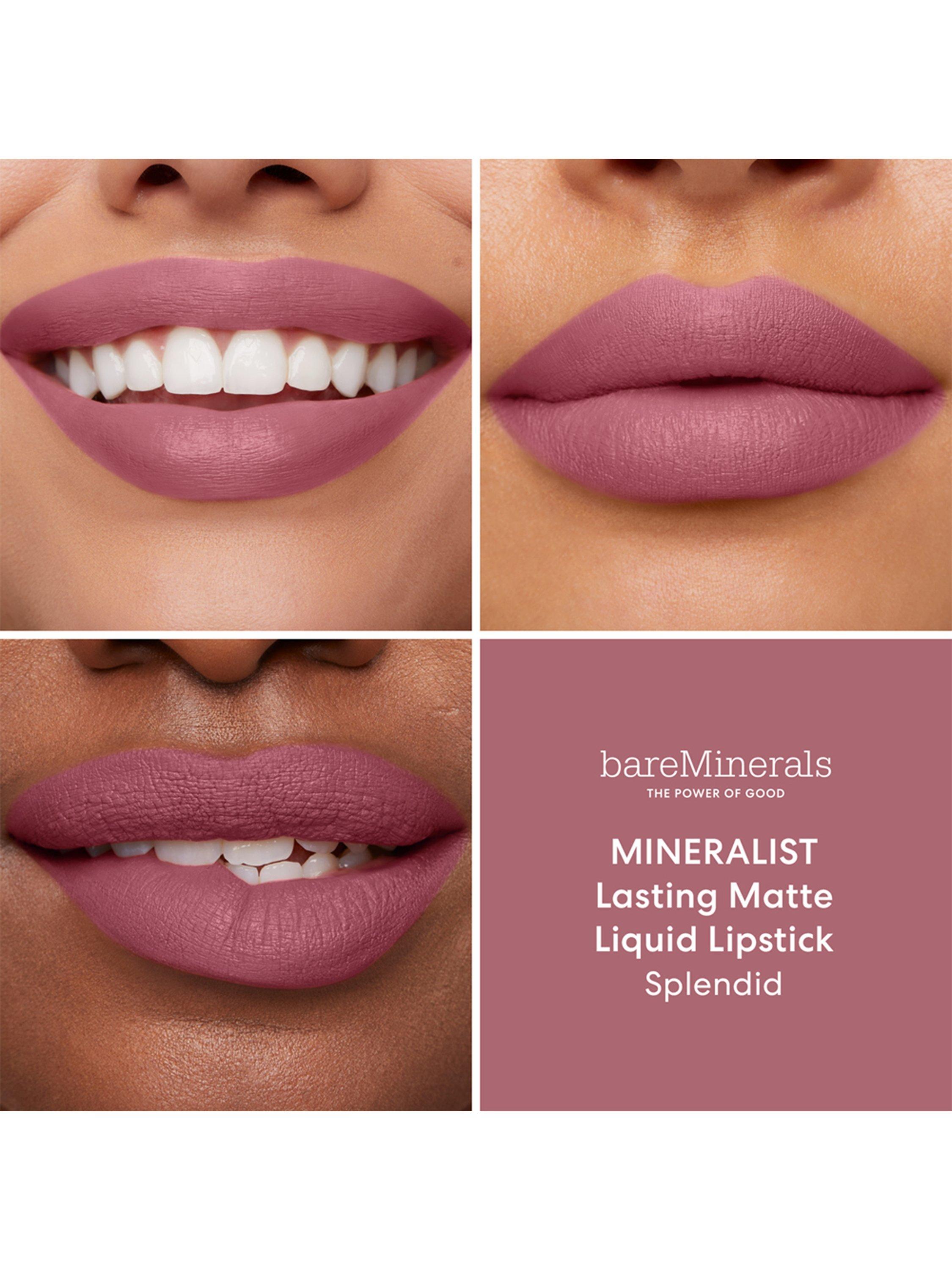 Product image 3 of 10, which shows bareMinerals MINERALIST Lasting Matte Liquid Lipstick, Splendid