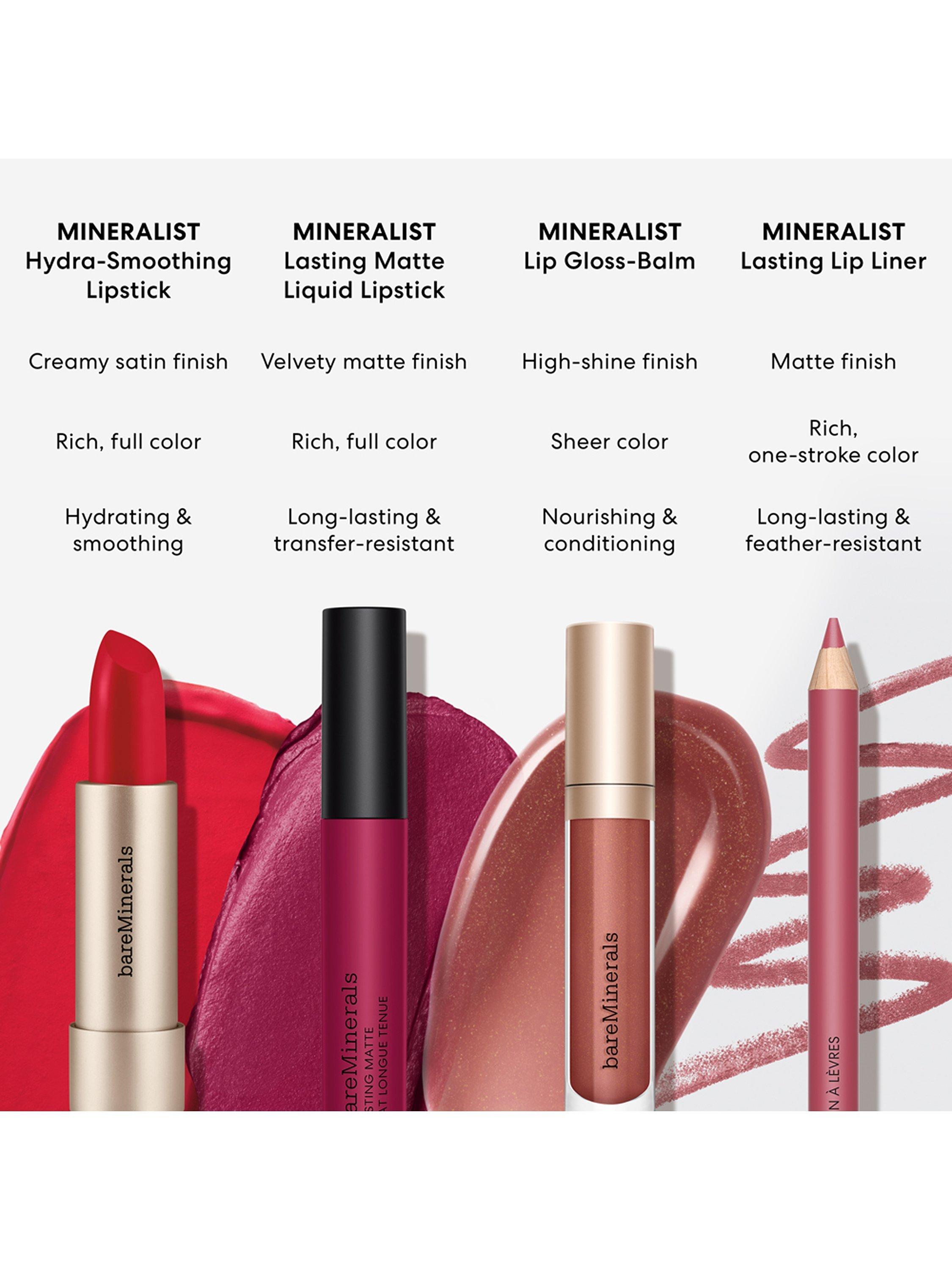 Product image 10 of 10, which shows bareMinerals MINERALIST Lasting Matte Liquid Lipstick, Splendid