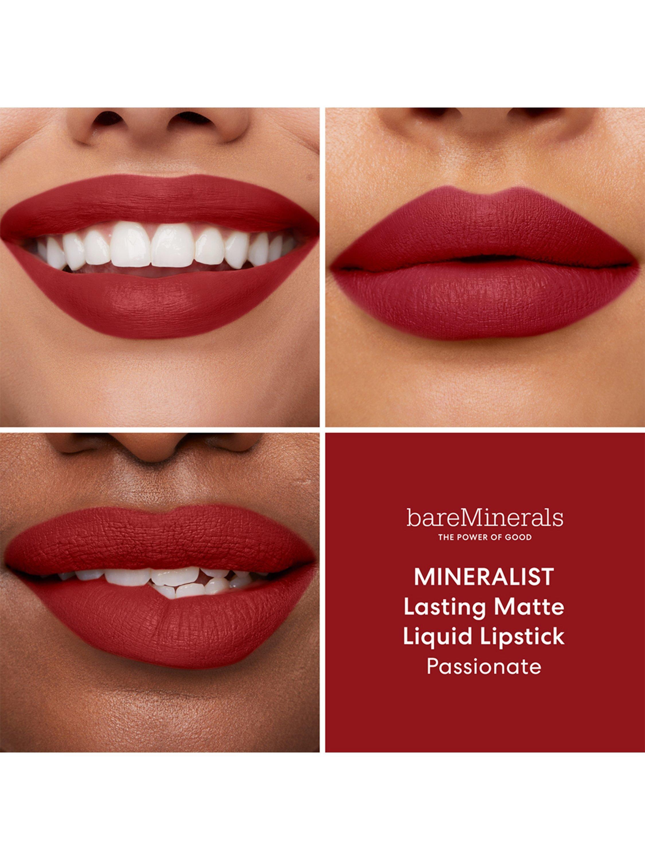 Product image 3 of 10, which shows bareMinerals MINERALIST Lasting Matte Liquid Lipstick, Passionate