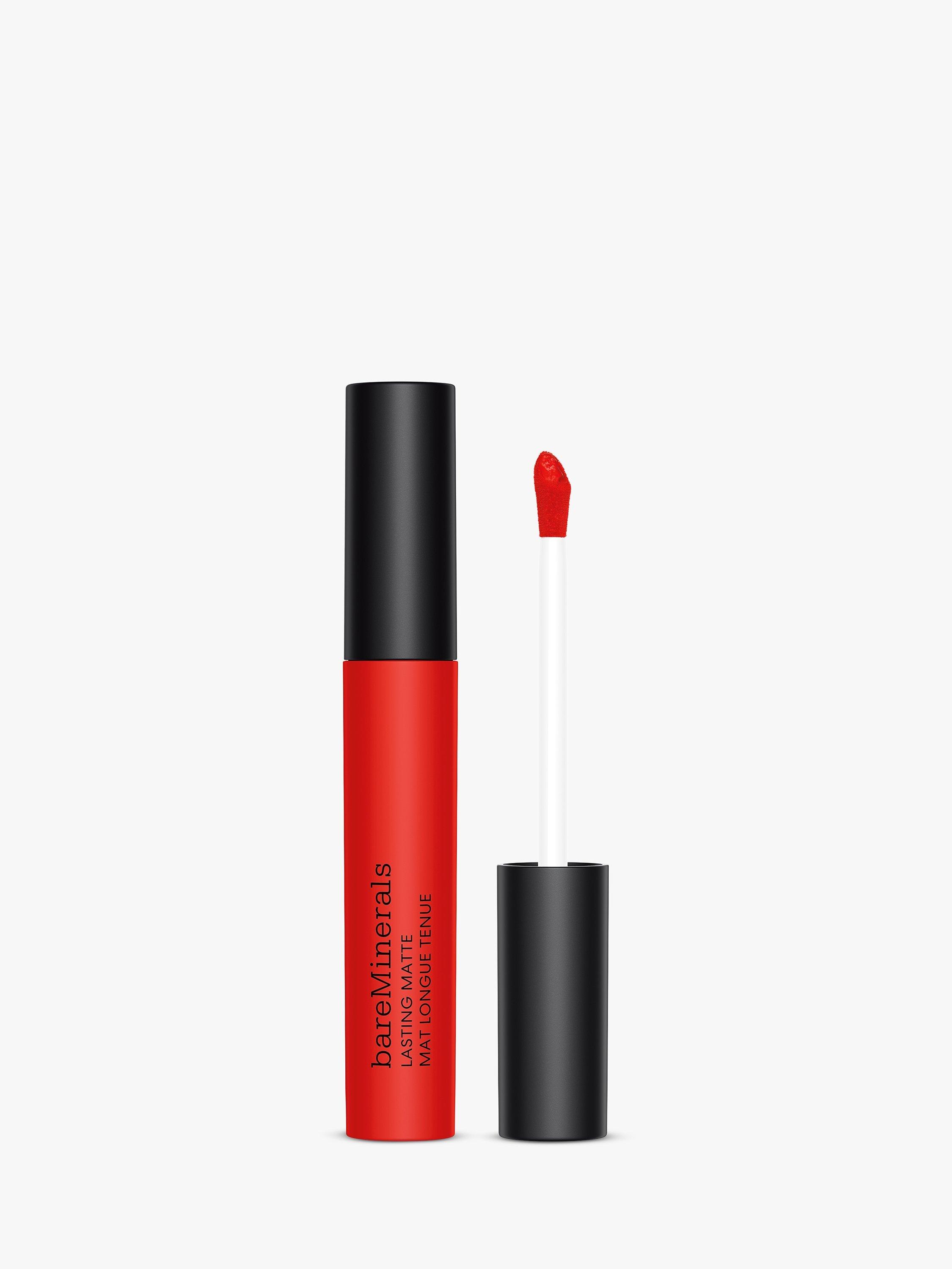 Product image 1 of 10, which shows bareMinerals MINERALIST Lasting Matte Liquid Lipstick, Daring