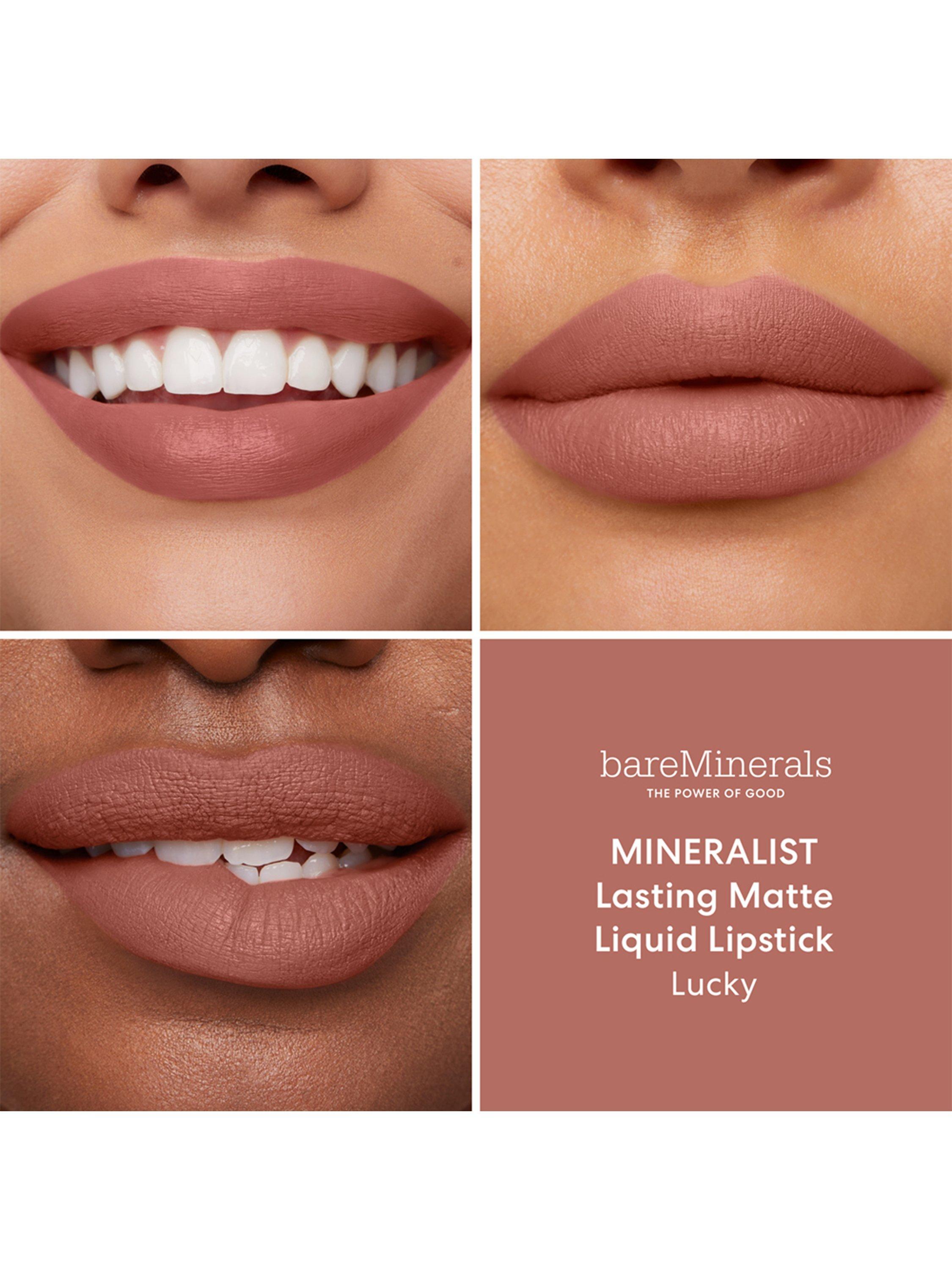 Product image 3 of 10, which shows bareMinerals MINERALIST Lasting Matte Liquid Lipstick, Lucky