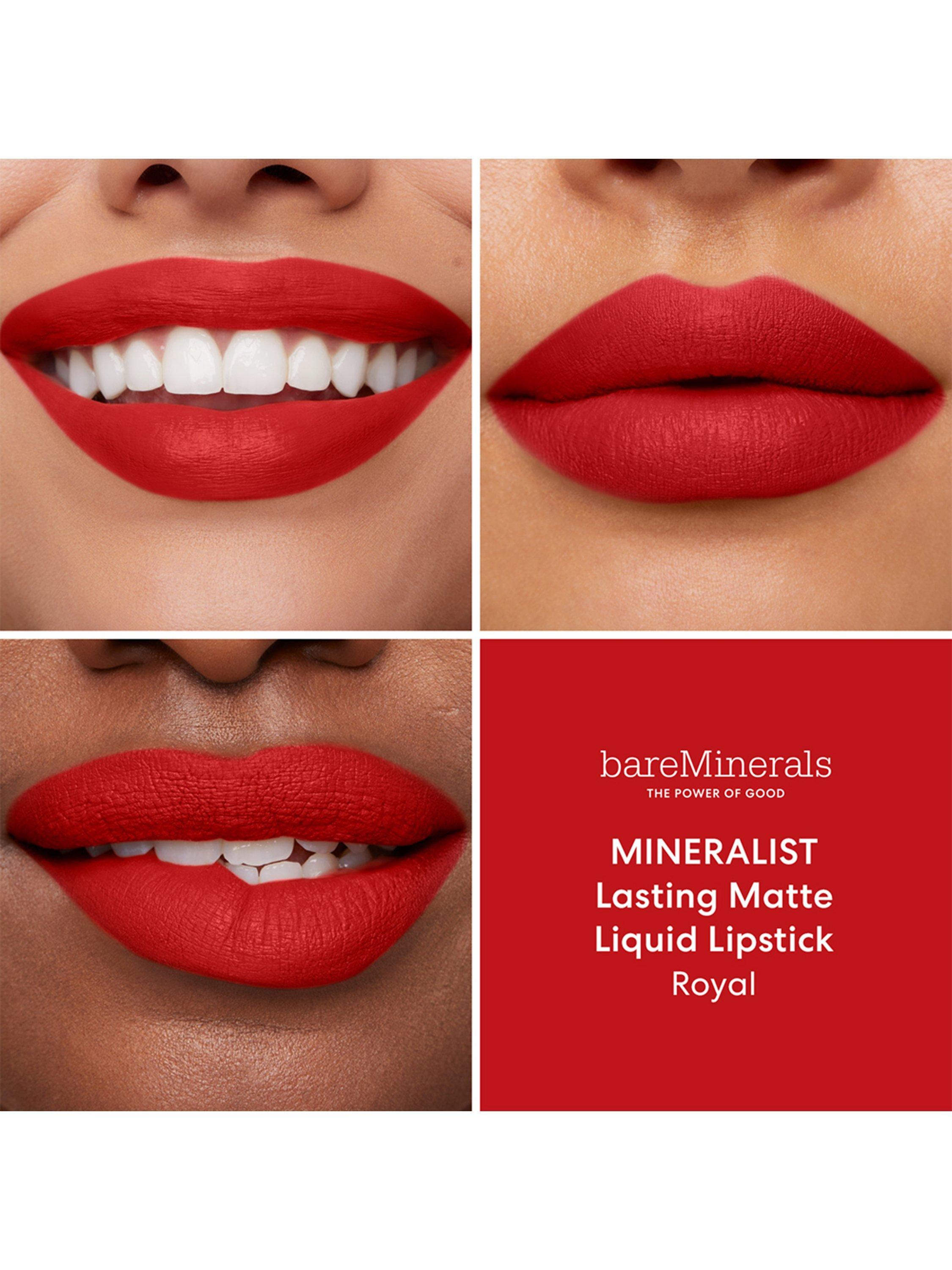 Product image 3 of 10, which shows bareMinerals MINERALIST Lasting Matte Liquid Lipstick, Royal