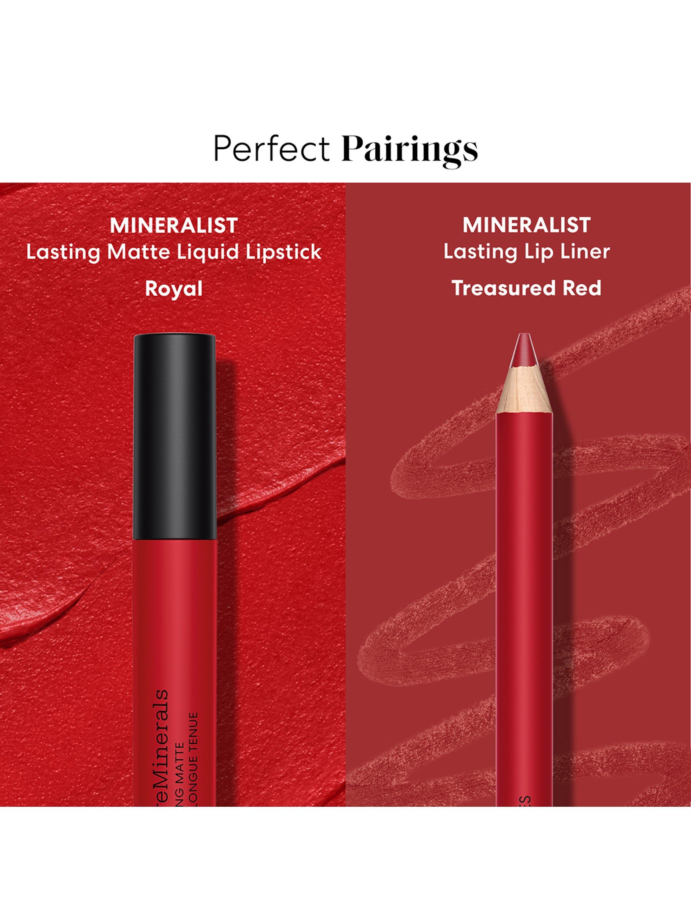 Product image 8 of 10, which shows bareMinerals MINERALIST Lasting Matte Liquid Lipstick, Royal