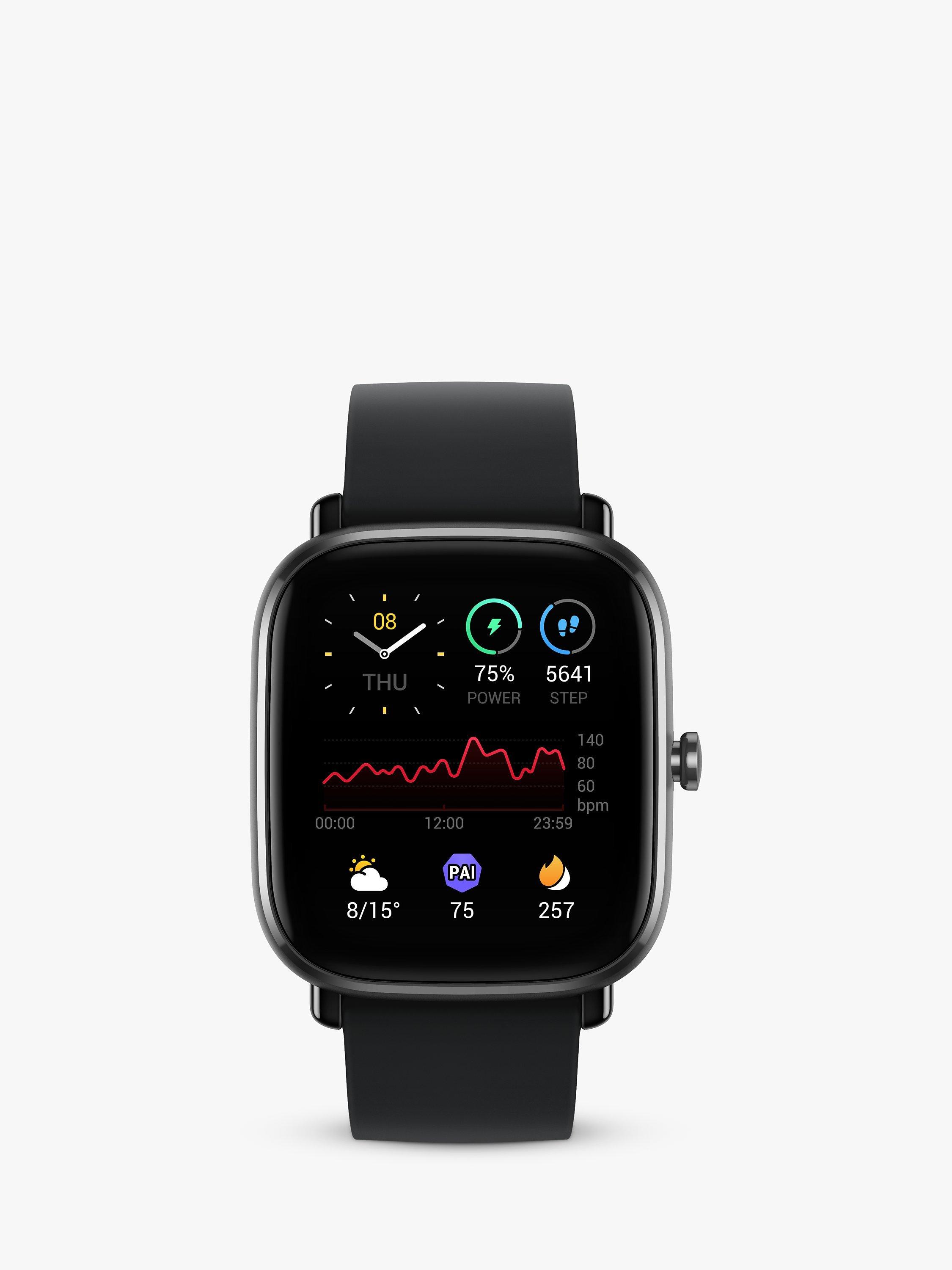 Amazfit GTS 2 mini Fitness Smartwatch, Aluminium with Silicone Strap