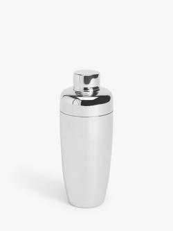 John Lewis Stainless Steel Cocktail Shaker, 500ml, Silver, Silver