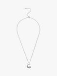 Olivia Burton Sterling Silver Celestial Cluster Moon Necklace