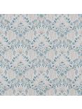 Laura Ashley Parterre Furnishing Fabric, White/Seaspray