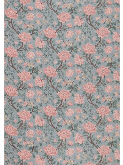 Laura Ashley Tapestry Floral Chenille Furnishing Fabric, Blush, Blush