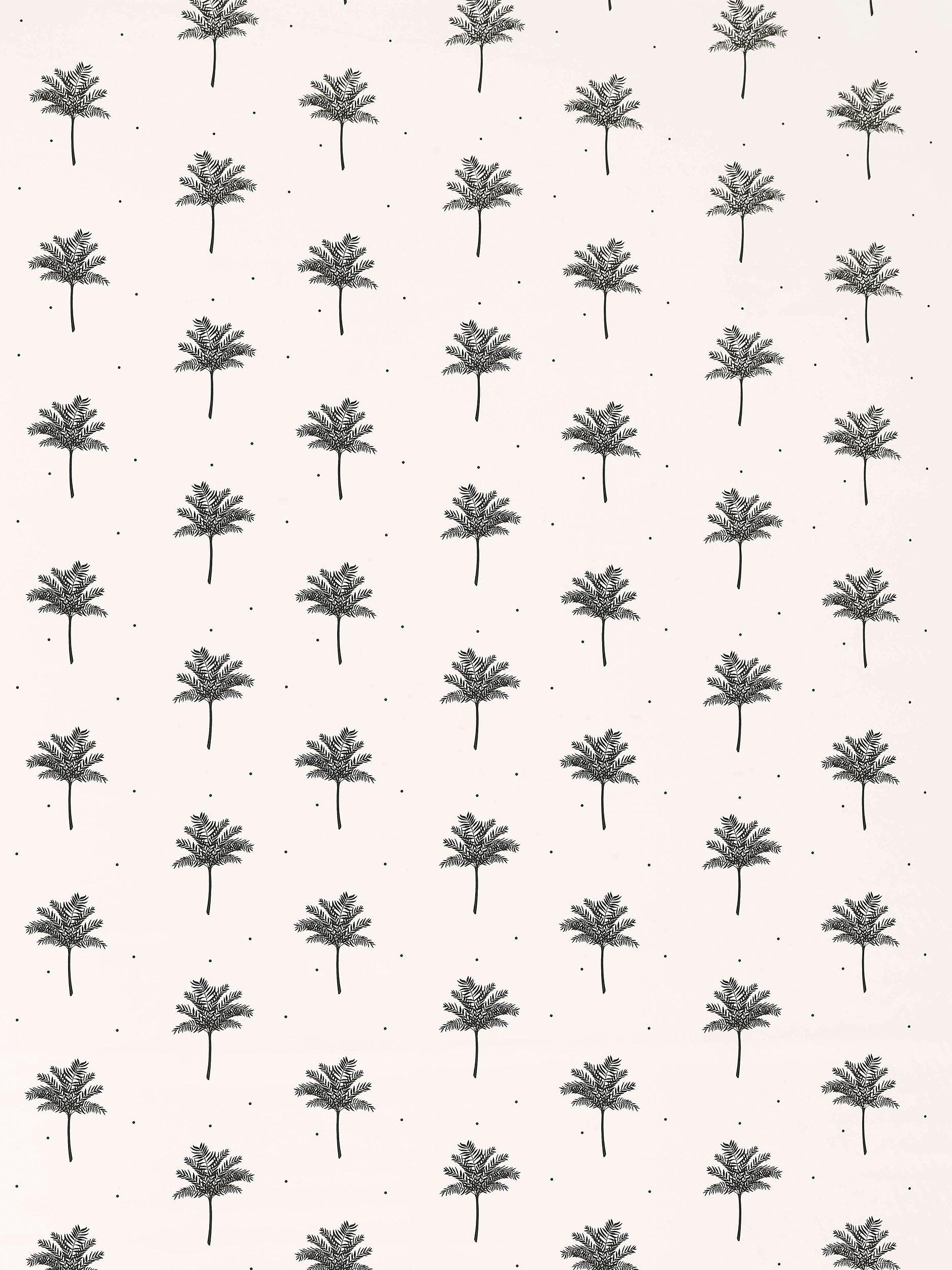Sara Miller Tropical Palm Sateen Furnishing Fabric, Oyster