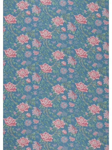 Laura Ashley Tapestry Floral Furnishing Fabric, Dusky Seaspray, Dusky Seapsray