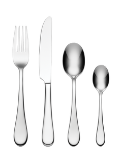 Oneida Icarus Stainless Steel Cutlery Set, 24 Piece/6 Place Settings