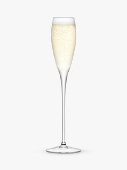 LSA International Wine Champagne Glass Flutes, Set of 2, 160ml, Clear - view 2, Clear