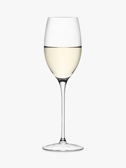 LSA International White Wine Glass, Set of 2, 340ml, Clear - view 2, Clear