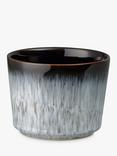 Denby Halo Brew Stoneware Open Sugar Bowl, 260ml, Black/Multi