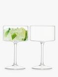 LSA International Otis Cocktail Glass, Set of 2, 280ml, Clear
