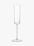 LSA International Otis Champagne Flutes, Set of 2, 150ml, Clear