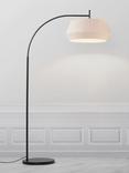 Nordlux Dicte Floor Lamp, Black/Beige